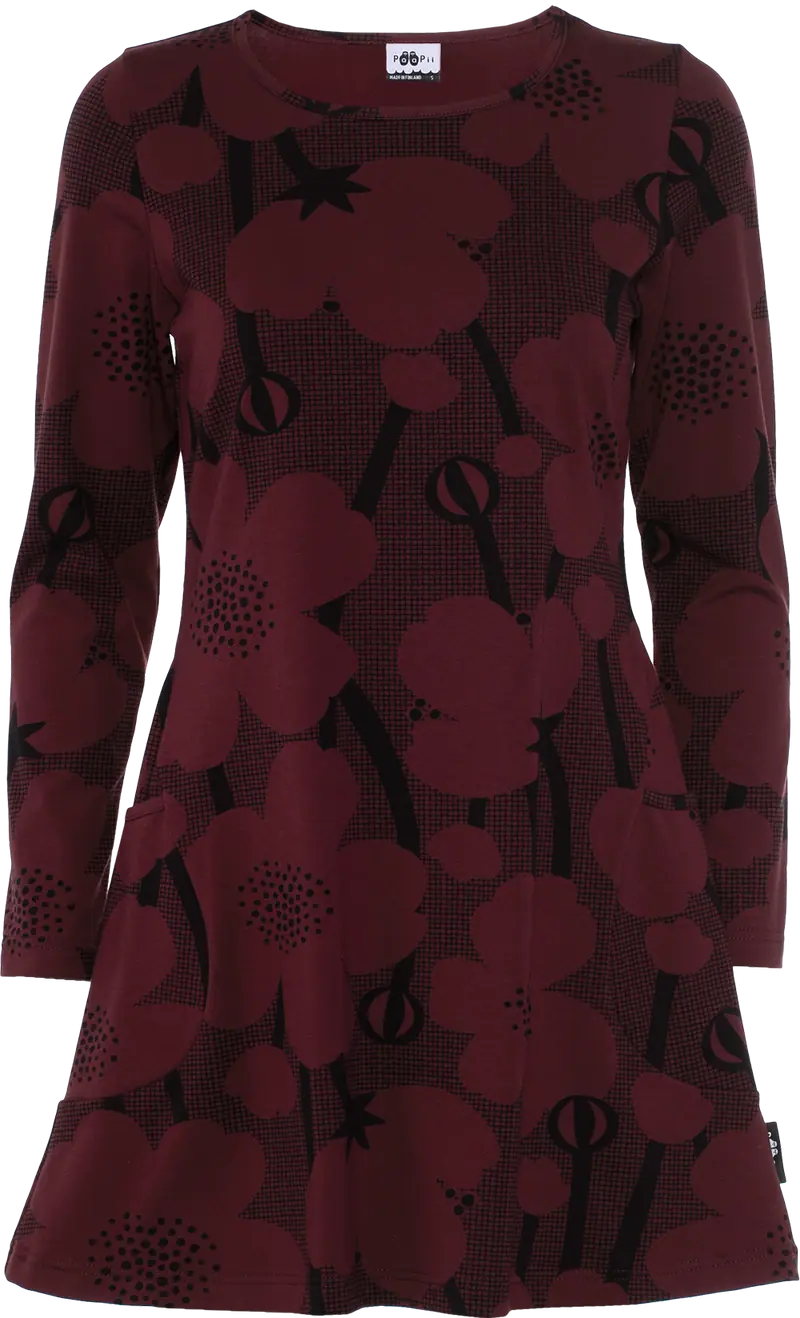 Tuniek KANNEL Tunic Buttercup Beetroot S-XXXL - Paapii Design