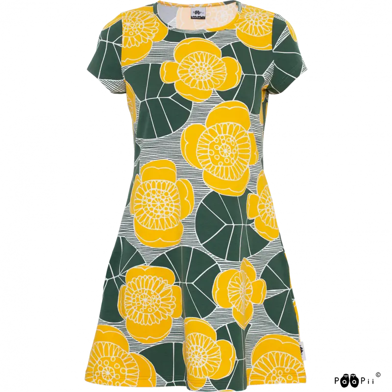 Tuniek LYYRA Tunic Ulpukka Dark Green S-XXXL - Paapii Design