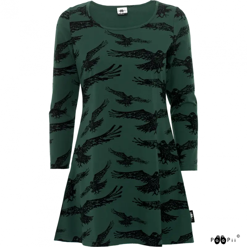 Tuniek SUMU Tunic Crow Dark Green S-XXXL - Paapii Design