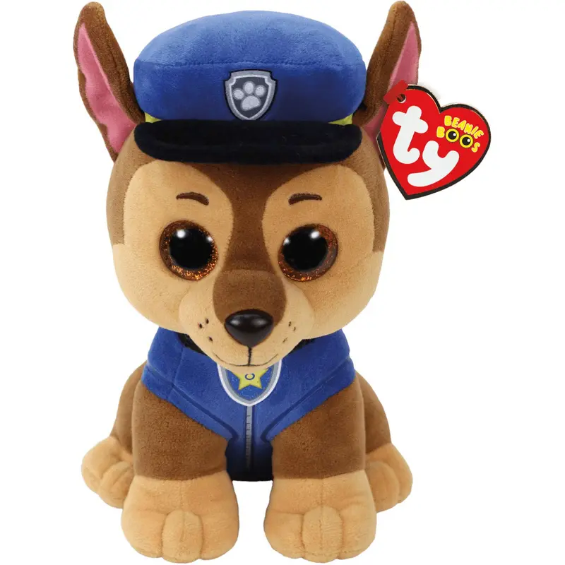 TY PAW Patrol knuffel Chase, 24 cm