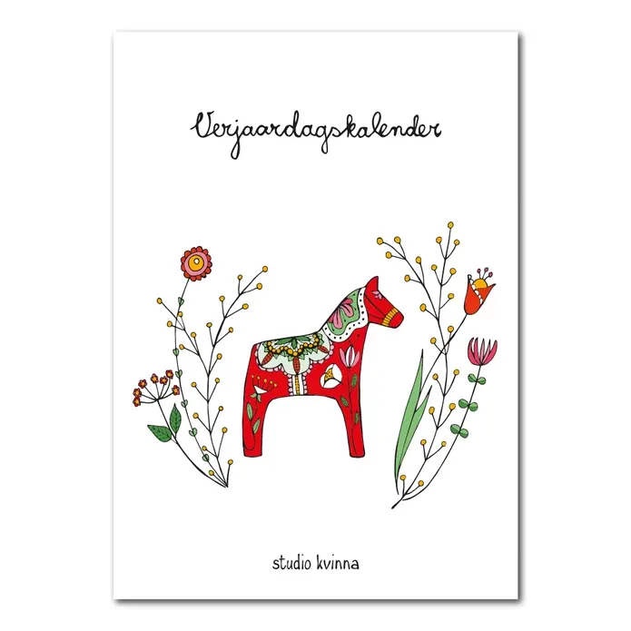 Verjaardagskalender Zweden - Studio Kvinna