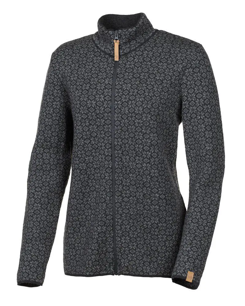 Vest Fiona Full Zip - Graphite Marl - Ivanhoe of Sweden