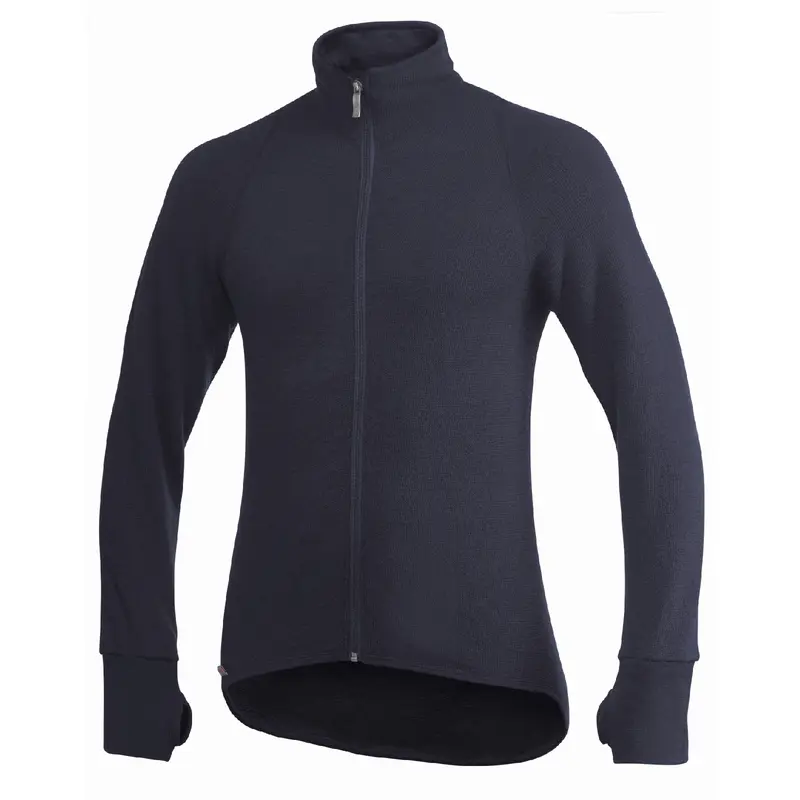 Vest / Full Zip Unisex Jacket 400 Blue - Woolpower - Op bestelling