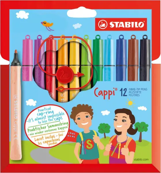 Viltstiften Stabilo Cappi
