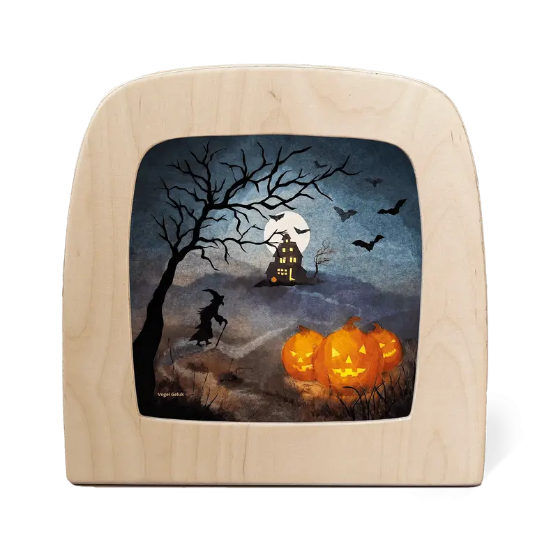 Vogel Geluk | Halloween | Silhouet | Toverlux
