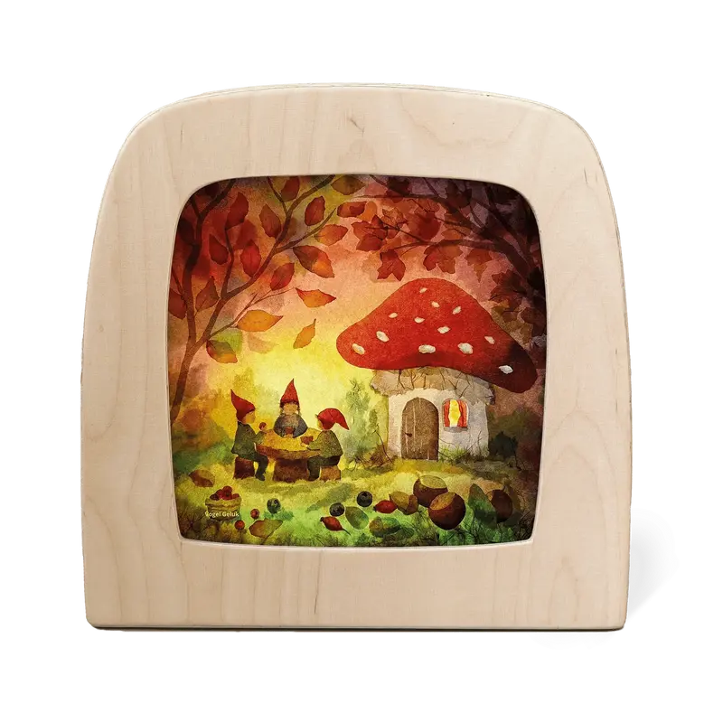 Vogel Geluk | Kabouter Picknick | Silhouet | Toverlux