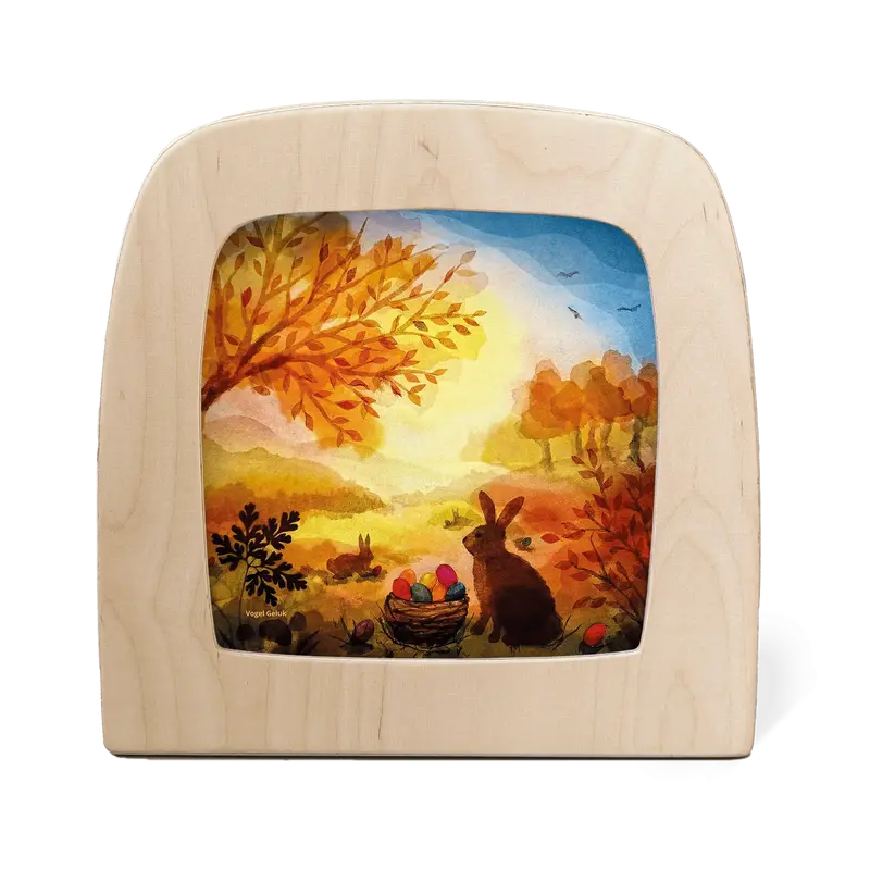 Vogel Geluk | Paasmandje | Silhouet | Toverlux