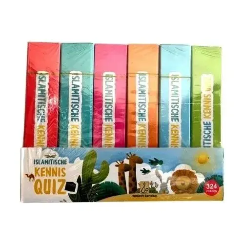 Voordeelpack quiz kaarten (6x)