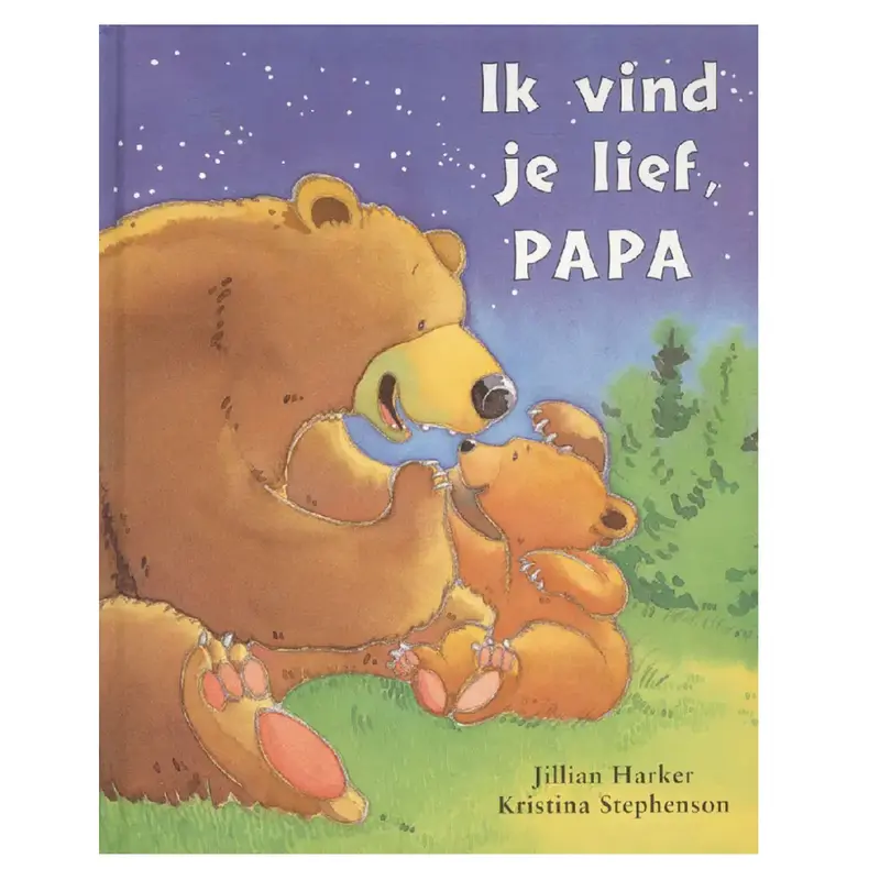 Voorleesboek 'Ik vind je Lief, Papa'