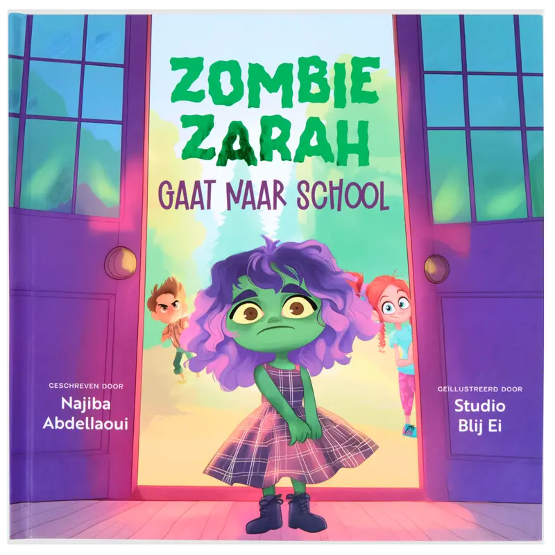 Voorleesboekje 'Zombie Zarah Gaat Naar School'