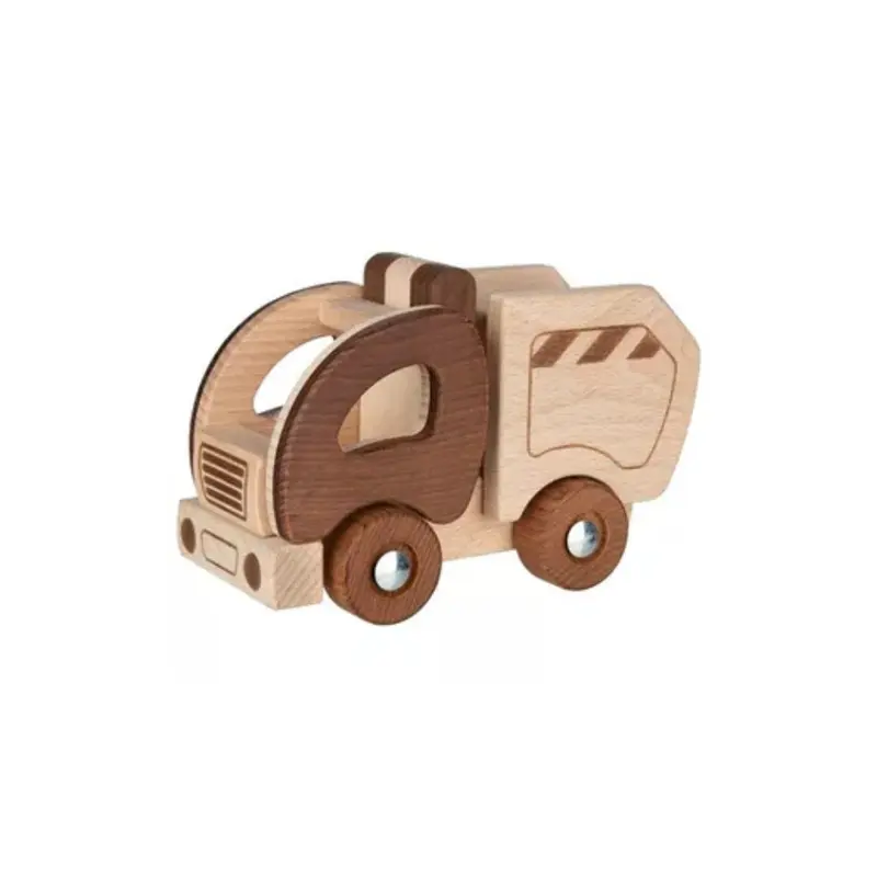 Vuilniswagen - Hout - Goki Nature