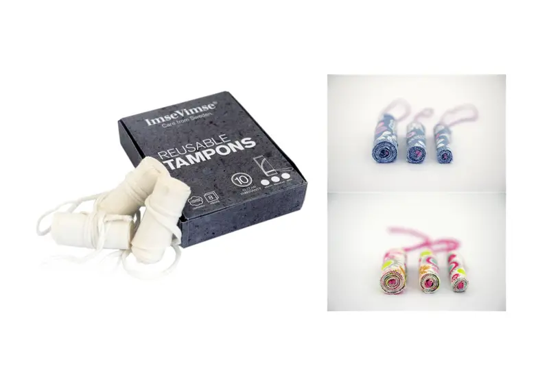 Wasbare tampons mini / medium of maxi – ImseVimse