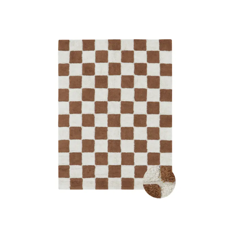 Washable Rug Tiles – Wasbaar vloerkleed met tegelpatroon – Lorena Canals