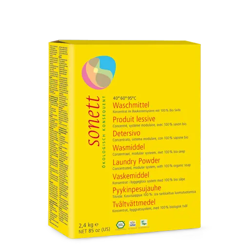 Wasmiddel compact 2,4 kg – Sonett