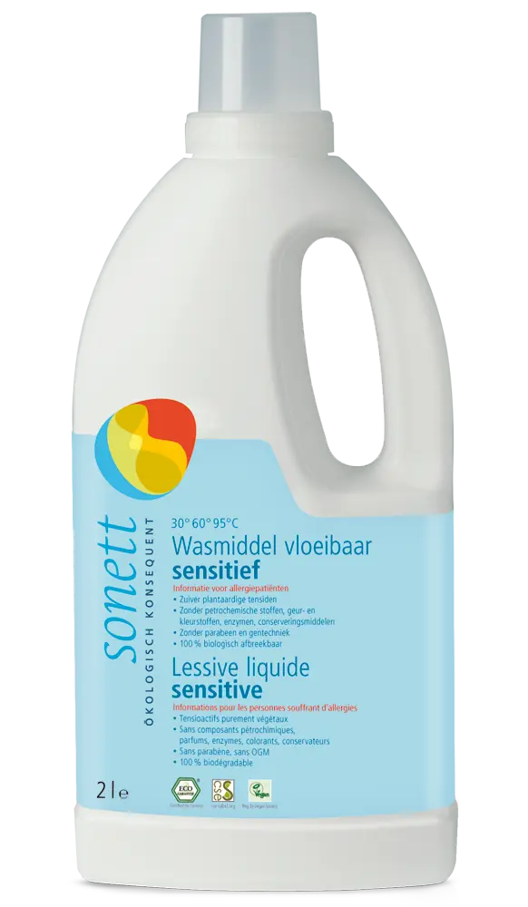 Wasmiddel vloeibaar sensitief – Sonett
