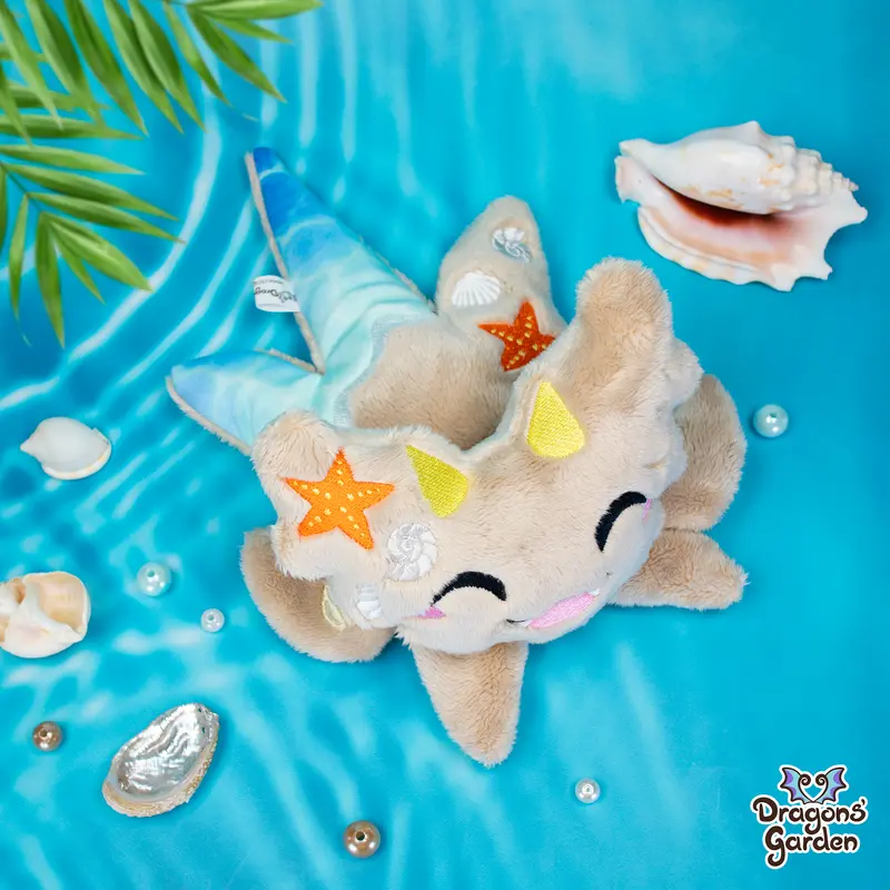 WEIGHTED | Bob the Beach Jumbo Dragon Plushie