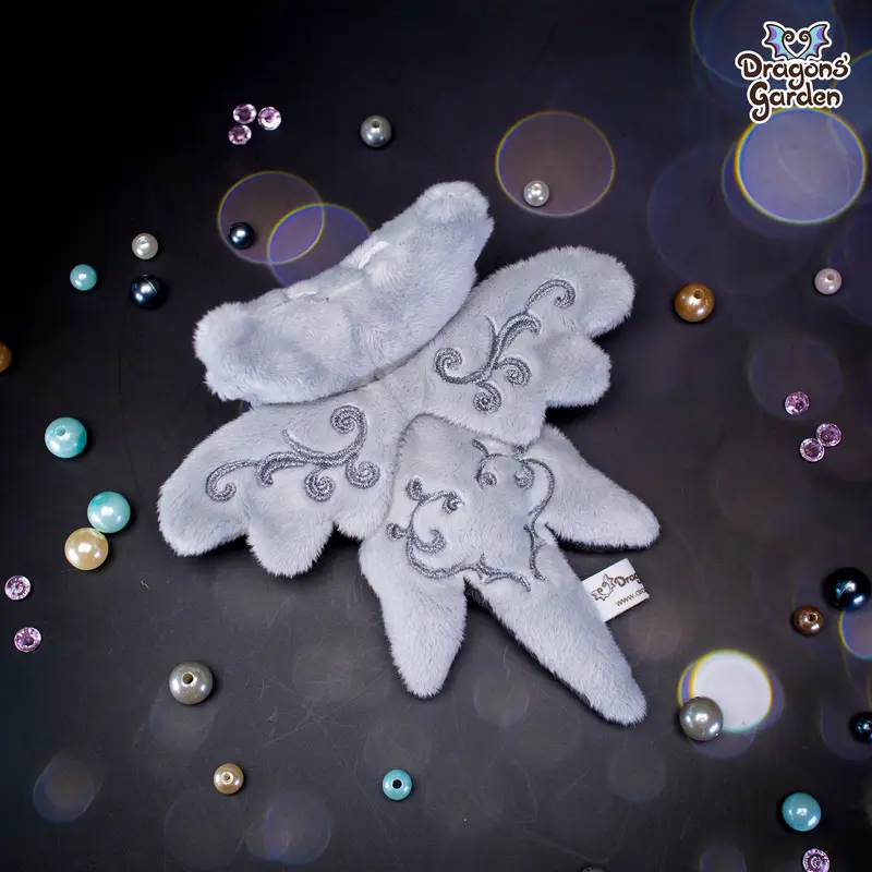 WEIGHTED | Tiny Gilded Heart Guardian Dragon | Moonstone Mist