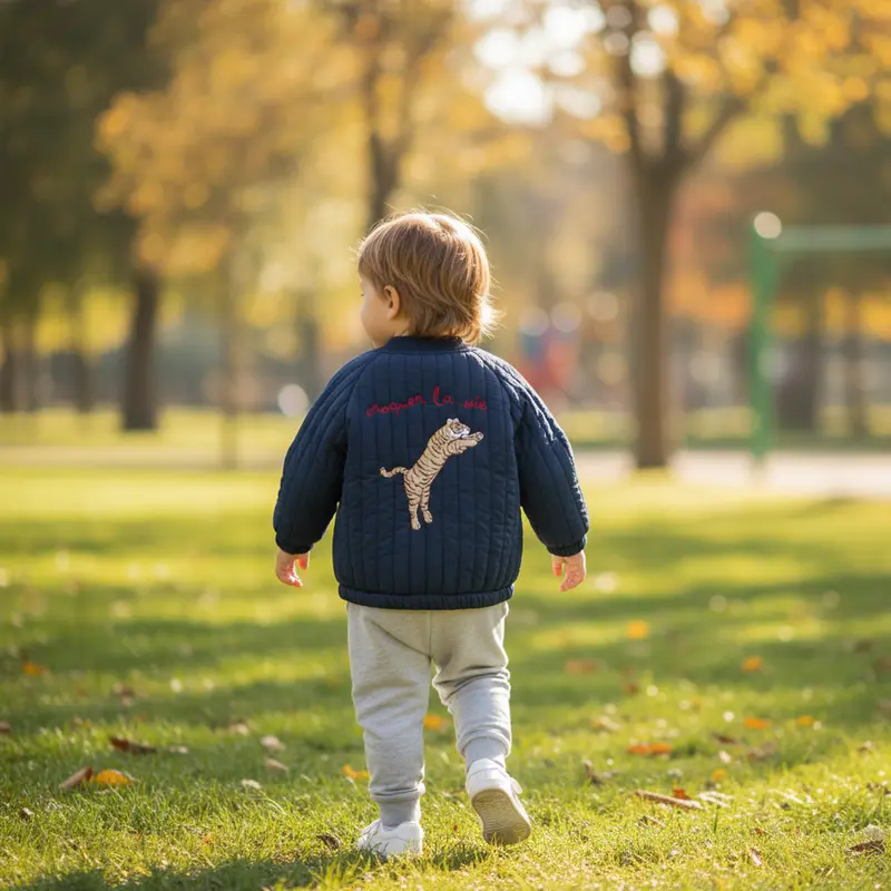 WildCharm – Warm & Unique – Quilted Children's Jacket