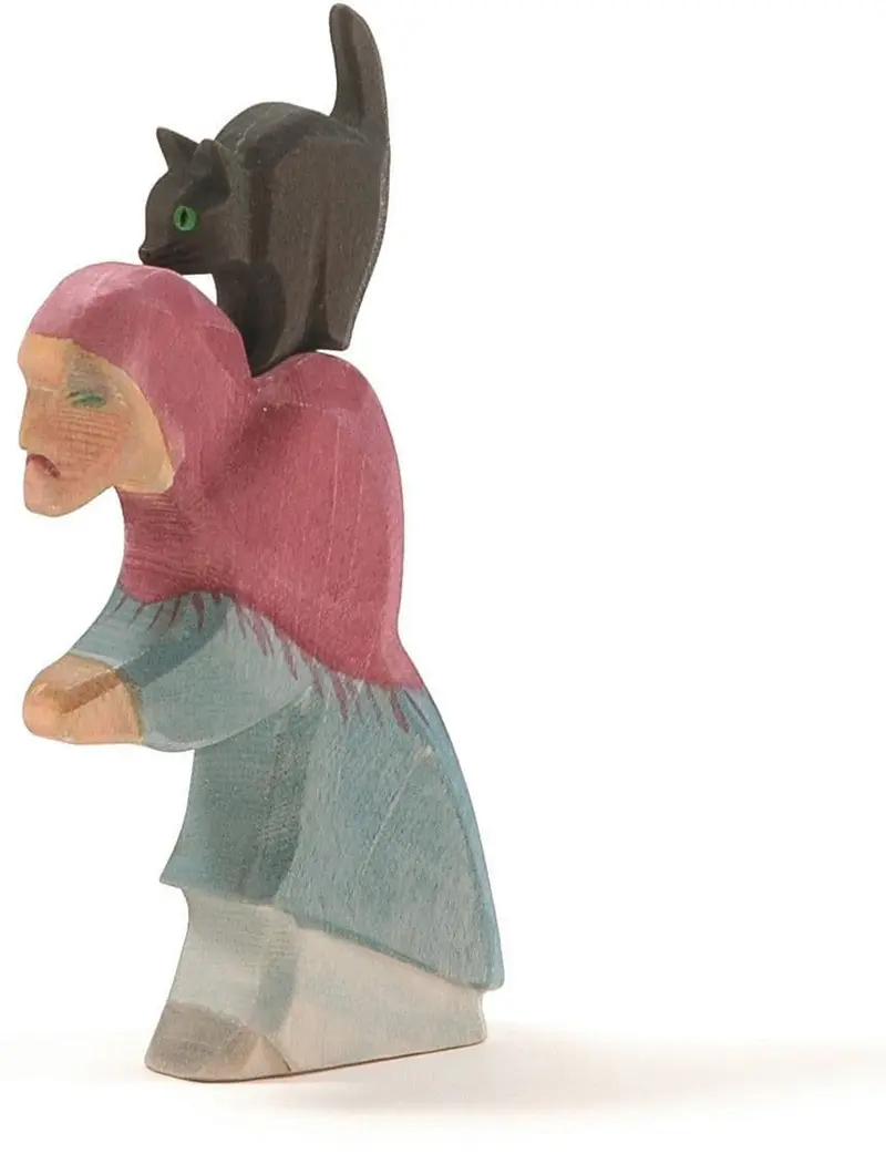 Witch with Cat