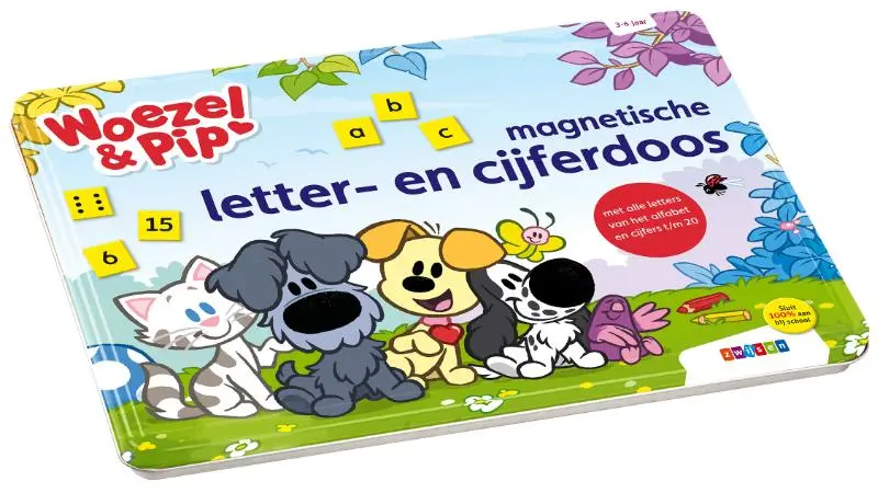 Woezel En Pip Magnetische Letter En Cijferdoos | Zwijsen