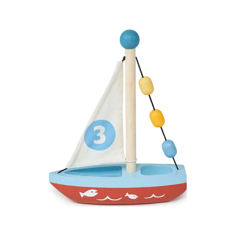 Wooden Sailing Boat