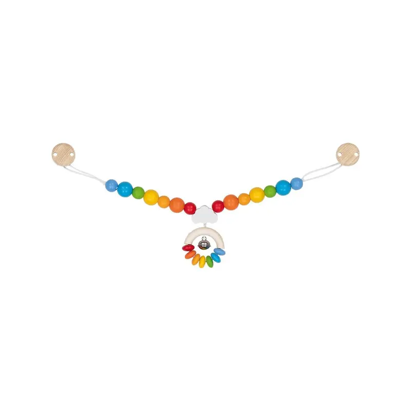 Wooden Stroller Chain with clips