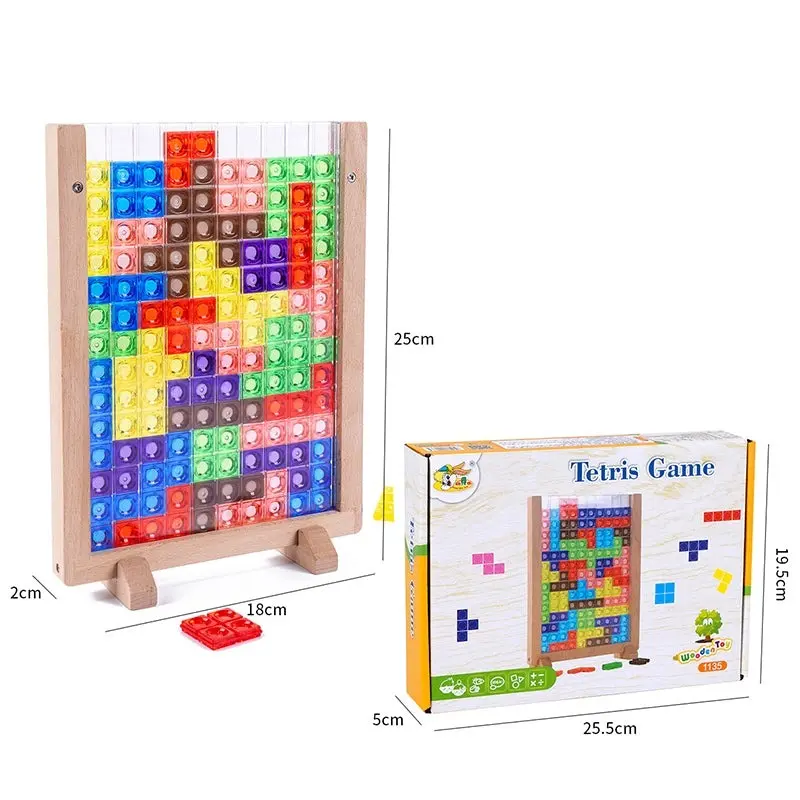 Woods - Tetrisspill for barn - 3D Tetris