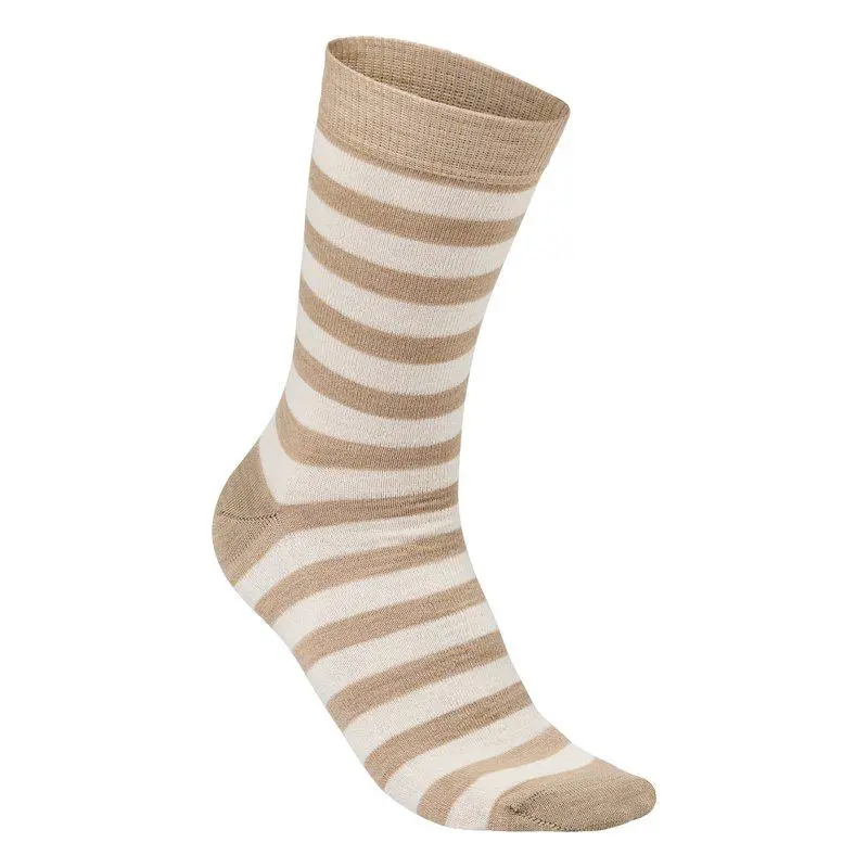 Wool Sock Stripe (90 % merinowol) Sand – Ivanhoe of Sweden