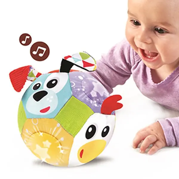 Yookidoo - Speelbal voor Baby's - Educatief speelgoed - Met Licht en Geluid