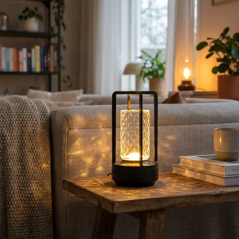 YoruLamp™ Kristallen Lantaarnlamp