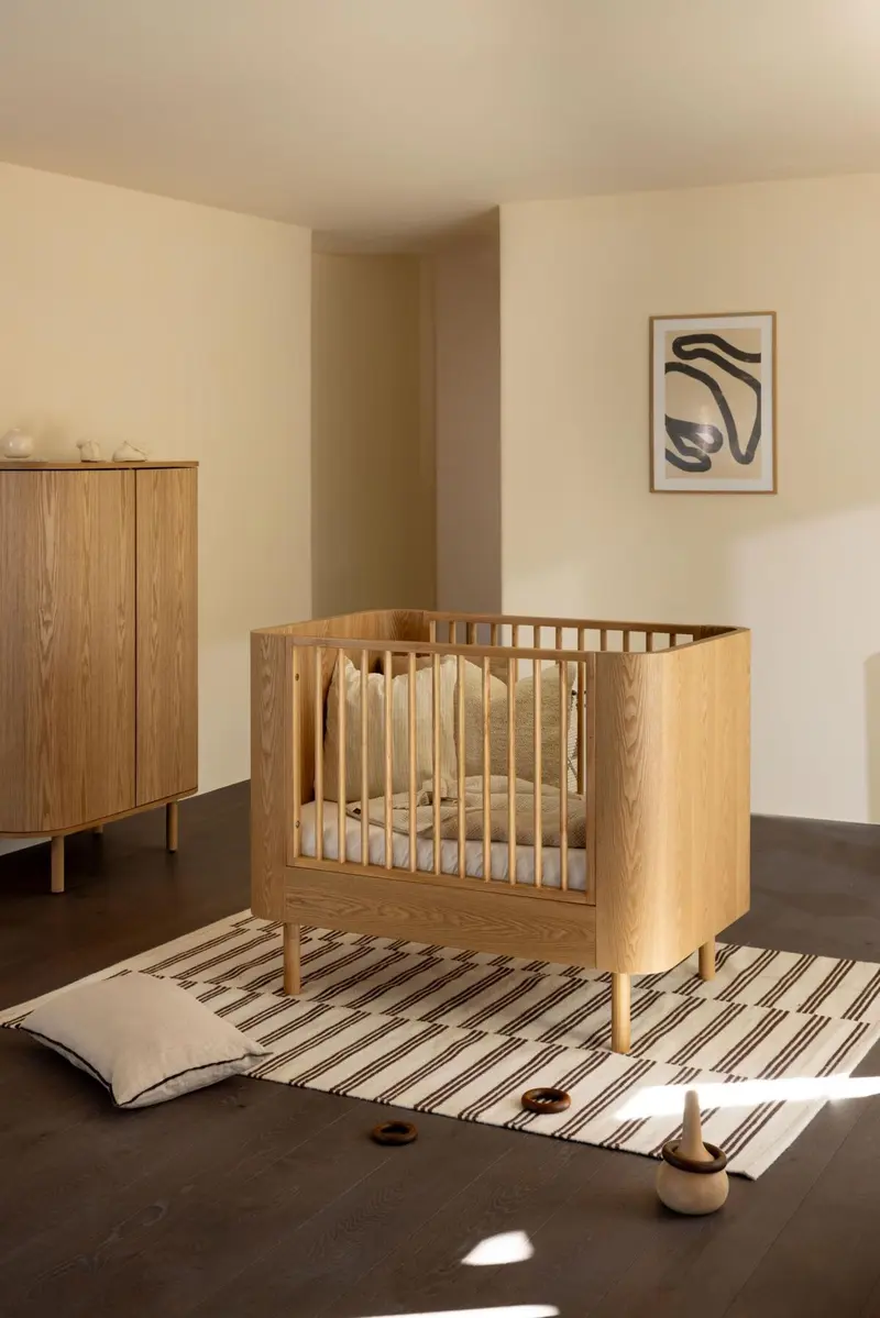 Yume Bed - 110 x 70 cm - Natural Ash - Quax