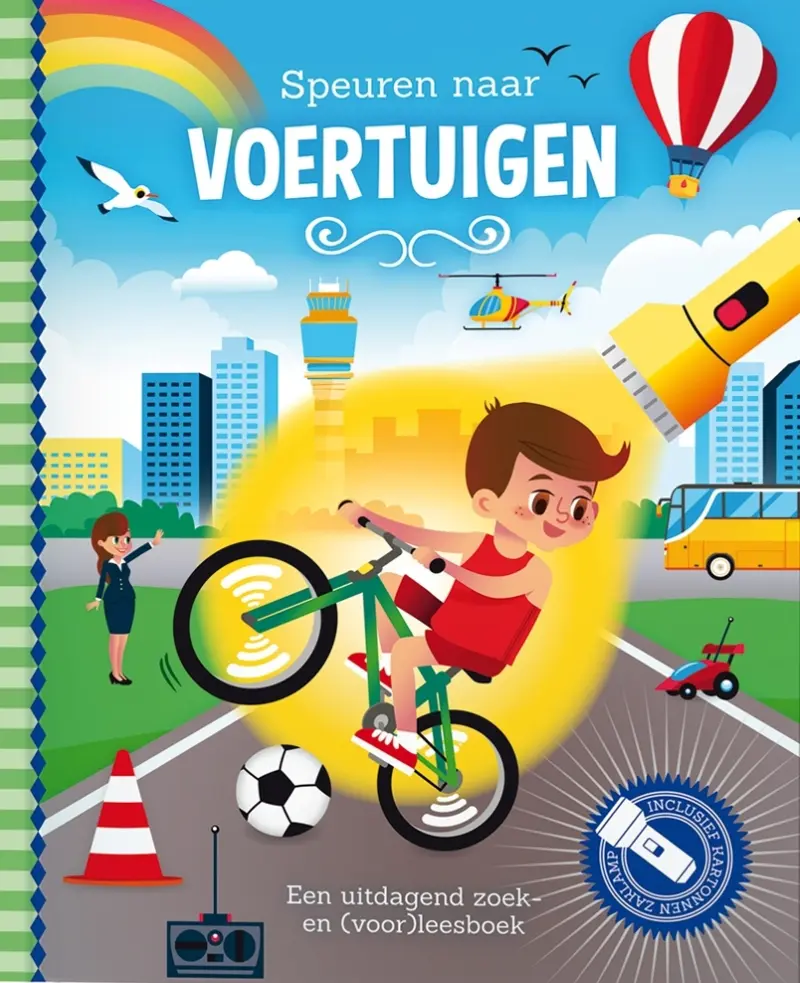Zaklampboek - Speuren naar voertuigen
