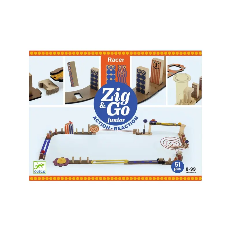 Zig & Go Junior - Racer - 51 pcs