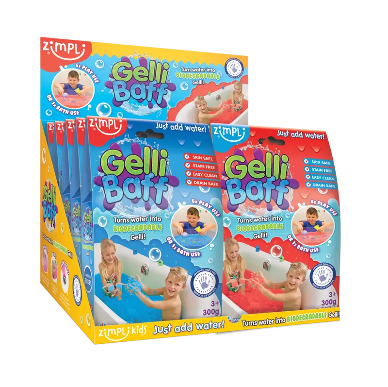 Zimpli Gelli - Rood of Blauw