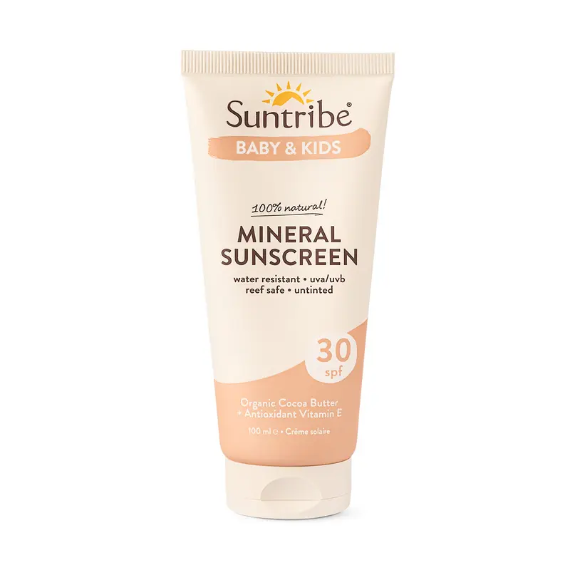 Zonnebrandcrème Baby & Kids Mineral Sunscreen SPF 30 - 100 ml – Suntribe Sweden
