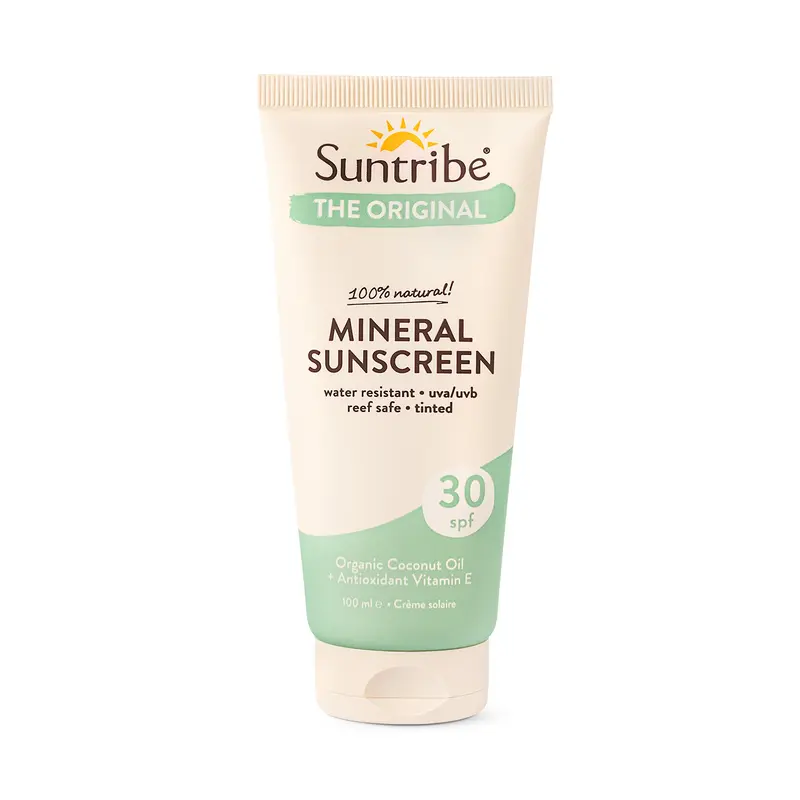 Zonnebrandcrème Mineral Body & Face Sunscreen SPF 30, 100 ml – Suntribe Sweden