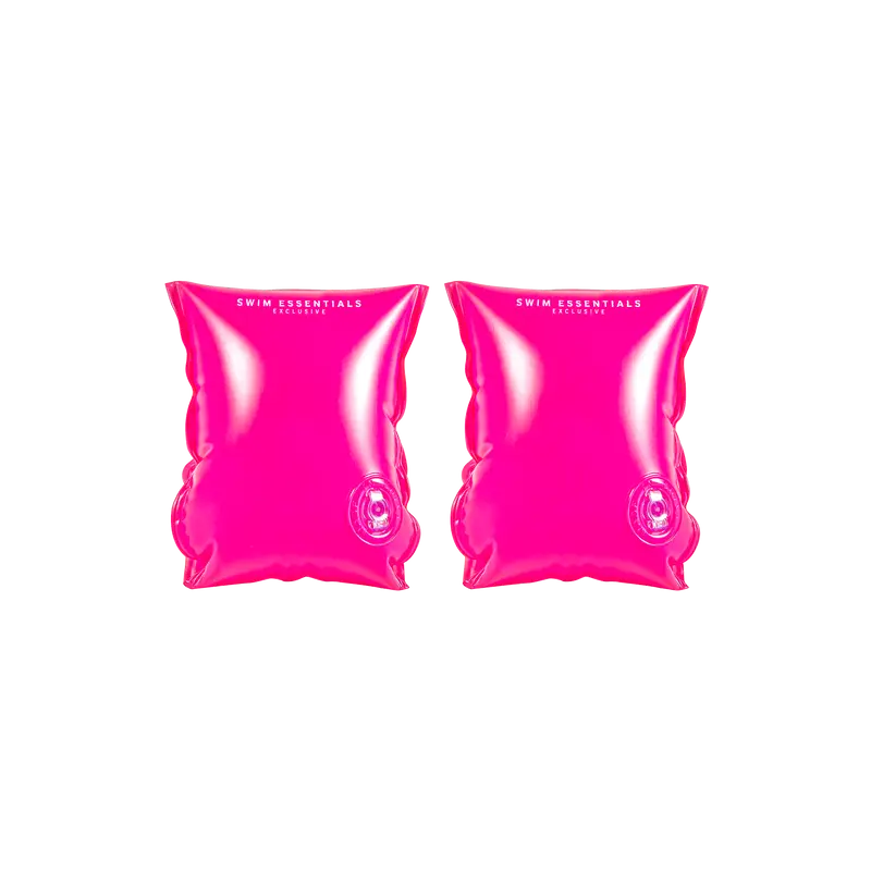 Zwembandjes neon roze 0-2 jaar