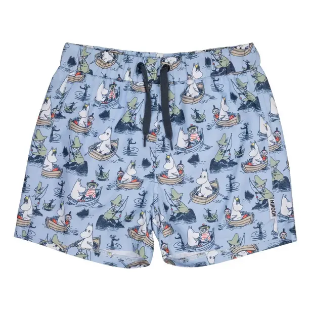 Zwembroek Boaters Swim Shorts Pale Blue – Moomin