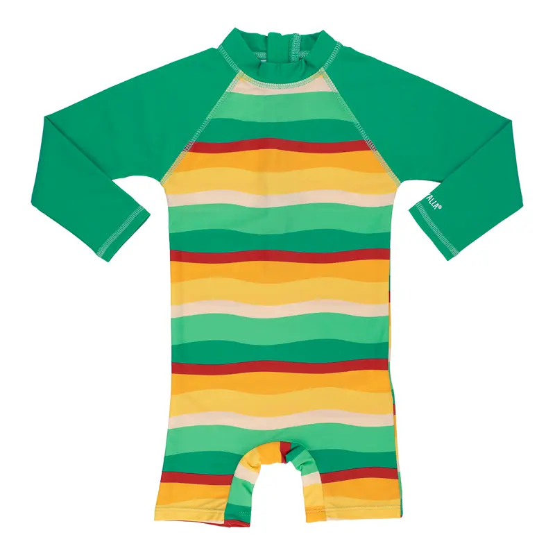 Zwemsuit / UV Suit Multi Wave Jungle - Villervalla